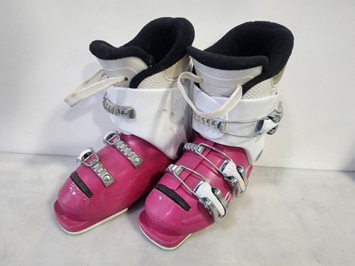 Vist Large View of Product Image Which is Used Lange STARLET 50 Girls DH Ski Boot White 185 MP - Y12