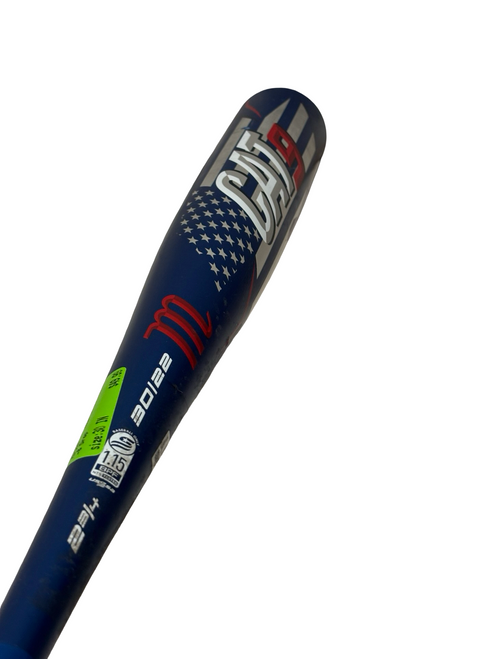 Vist Large View of Product Image Which is Used Marucci CAT 9 Pastime MSBC98A -8 USSSA 2 3/4 Baseball Bat 30" 30/22
