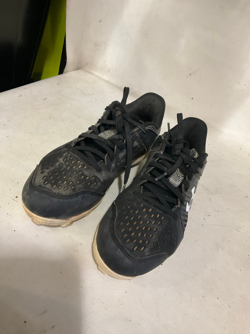 Vist Large View of Product Image Which is Used Under Armour 7 BB CLEATS BB/SB Cleats Black Senior 7