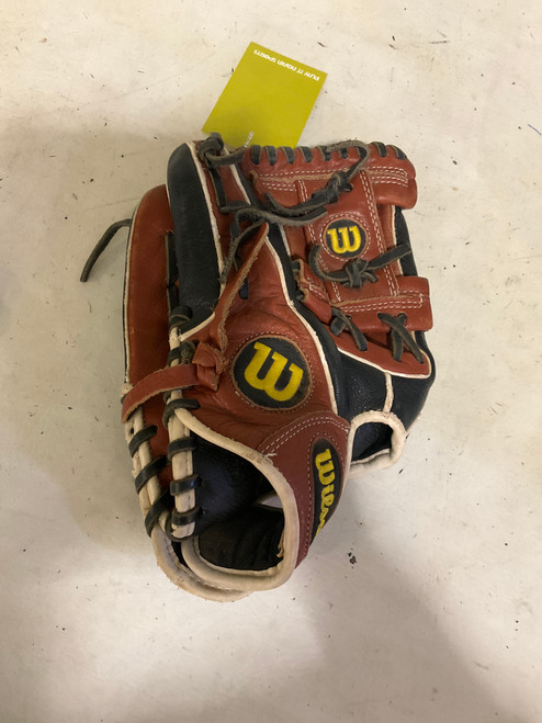 Vist Large View of Product Image Which is Used Wilson A500 BB/SB Glove LH Throw Brown 11 1/2"