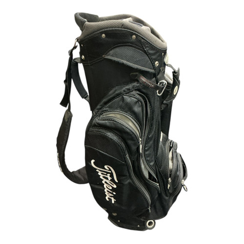 Vist Large View of Product Image Which is Used Titleist 14 WAY CART BAG Mens Cart Bag Black