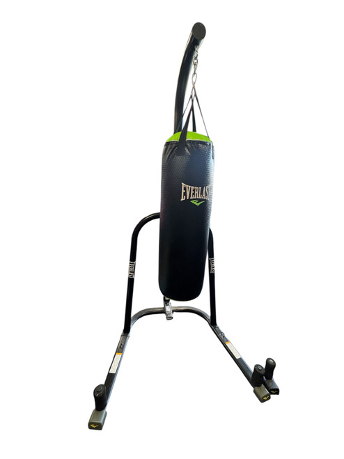 Vist Large View of Product Image Which is Used Everlast EVERSTRIKE BAG AND STRAND Boxing Heavy Bag Black 50 lb