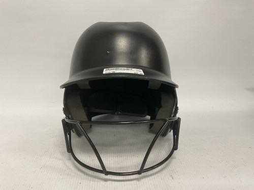 Vist Large View of Product Image Which is Used Wilson Batting Helmet w/Mask Black MD