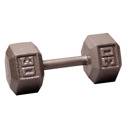 Vist Large View of Product Image Which is Cast Iron Hex Dumbbell