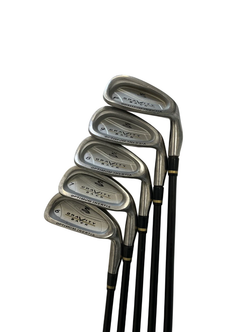 Vist Large View of Product Image Which is Used Cobra Gravity Back Mens RH 6-PW Iron Set