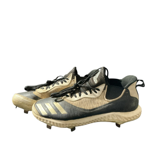 Vist Large View of Product Image Which is Used Adidas 10.5 ADIDAS BB CLEATS BB/SB Cleats Black Senior 10.5