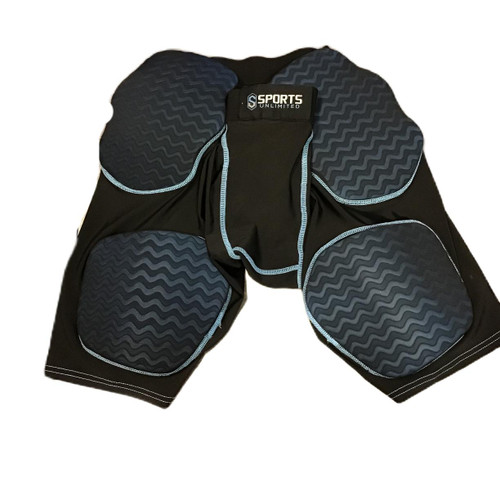 Vist Large View of Product Image Which is Used  Sports Unlimited Adult 5 Pad Integrated Football Girdle 2.0 XL