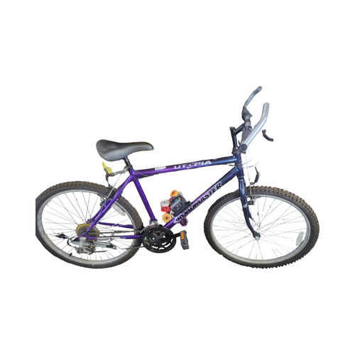 Vist Large View of Product Image Which is Used Roadmaster UTOPIA Mountain Bike Mens Purple 48-52cm - 19-20" - LG Frame