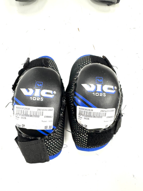 Vist Large View of Product Image Which is Used Vic 102S Youth Elbow Pads SM