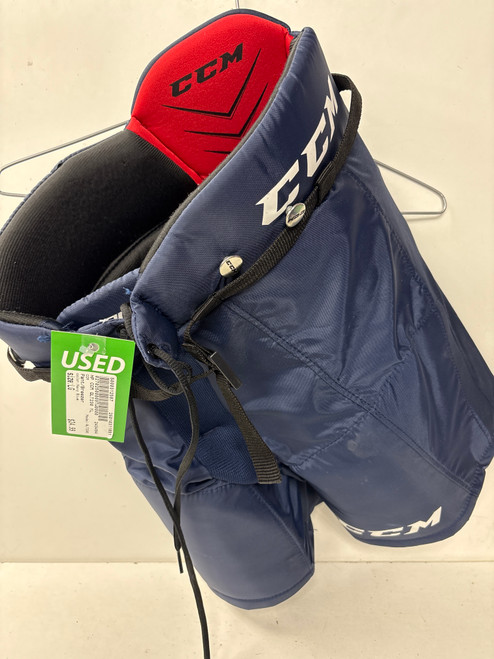 Vist Large View of Product Image Which is Used CCM QLT230 Youth Pant Navy Blue LG