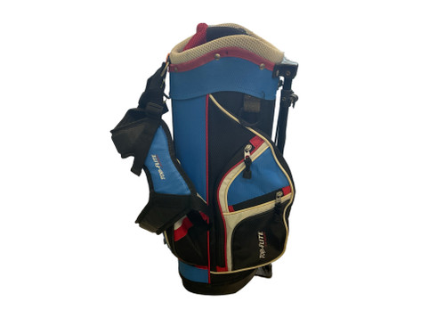 Vist Large View of Product Image Which is Top Flite JUNIOR Jr Stand Bag Black