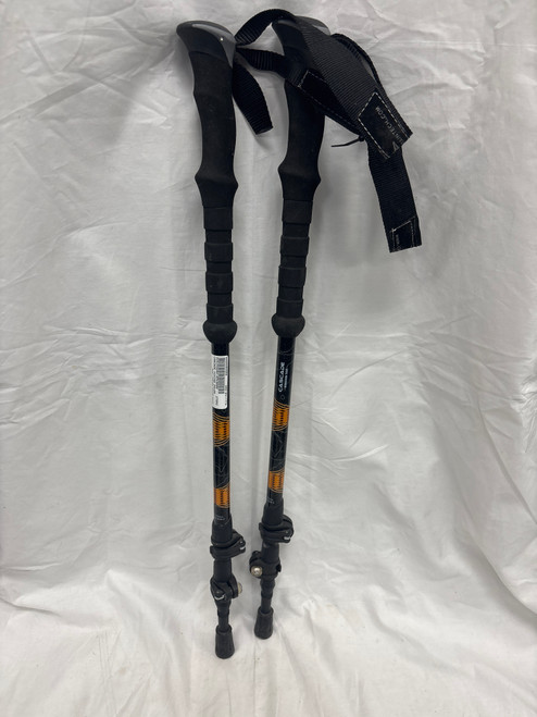 Vist Large View of Product Image Which is Used CASCADE HIKING POLES Mens XC Ski Poles Black Snow Shoe Pole