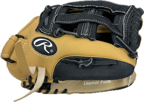 Vist Large View of Product Image Which is Used Rawlings WPM115NC BB/SB Glove RH Throw Brown 11 1/2"