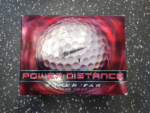 Vist Large View of Product Image Which is Nike POWER DISTANCE 12 Pack - Golf Balls