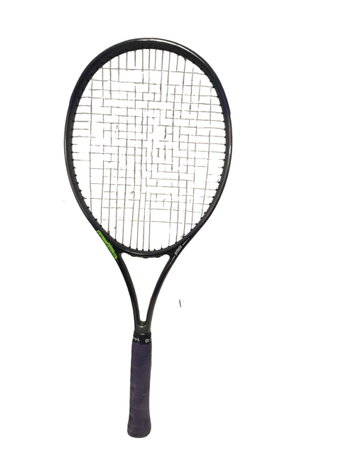 Vist Large View of Product Image Which is Used Prince GRAPHITE COMP XB OVERSIZE Adult Tennis Racquet Purple 4 3/8"