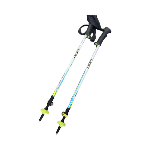 Vist Large View of Product Image Which is Used LEKI VARIO SPEEDLOCK 80-110 POLES Boys DH Ski Pole Grey 80 cm / 32 in