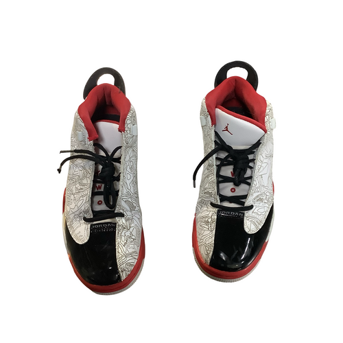 Vist Large View of Product Image Which is Used Jordan Basketball Shoes M White Senior 7