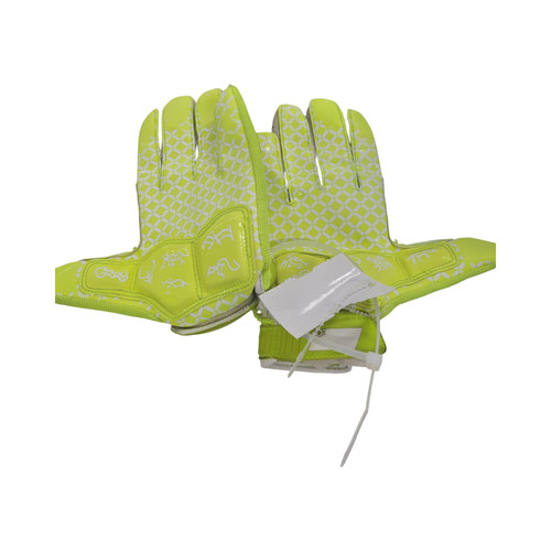 Vist Large View of Product Image Which is Used SEIBERTRON FB LINEMAN GEAR FB Gloves Optic Yellow SM