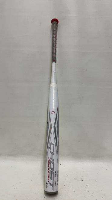 Vist Large View of Product Image Which is Used Easton GHOST ADVANCED DOUBLE BARREL 2 BB/SB Fastpitch Bat 34"