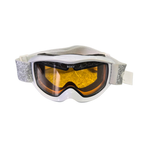 Vist Large View of Product Image Which is Used Roxy Snow Goggles Youth White