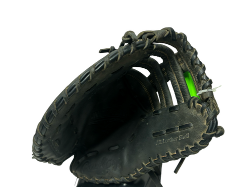 Vist Large View of Product Image Which is Used Rawlings RENEGADE RFBMB Leather Shell Baseball First Base Mitt LH Throw Black 12 1/2"