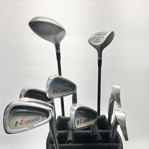 Vist Large View of Product Image Which is Used Wilson HT 2000 Mens Golf Set RH 9 Piece