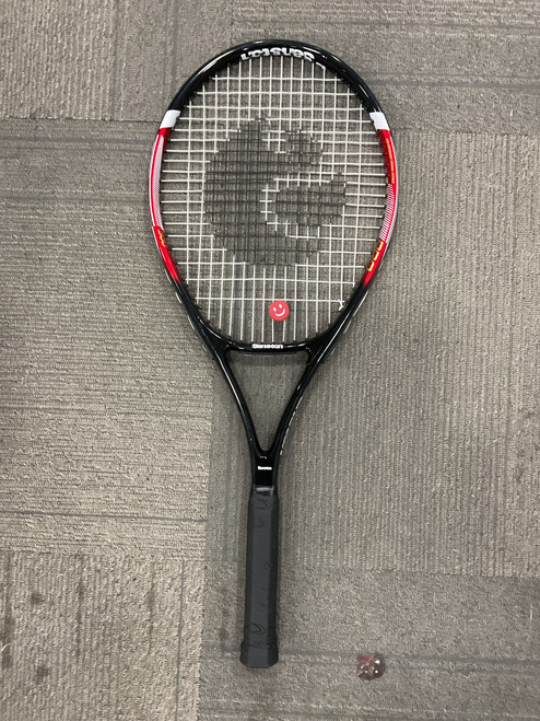 Vist Large View of Product Image Which is Used SENSTON PRO 500 Adult Tennis Racquet Black Unknown