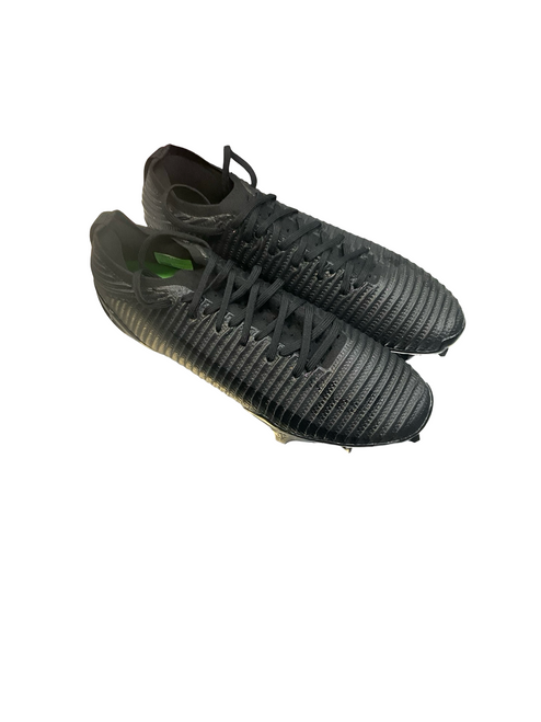 Vist Large View of Product Image Which is Used Under Armour Adult FB Cleats Black Senior 11.5
