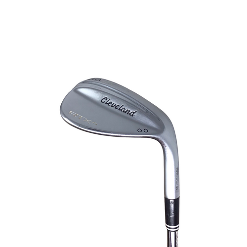 Vist Large View of Product Image Which is Used Cleveland RTX 4 Golf Wedge Mens RH 60 Degree