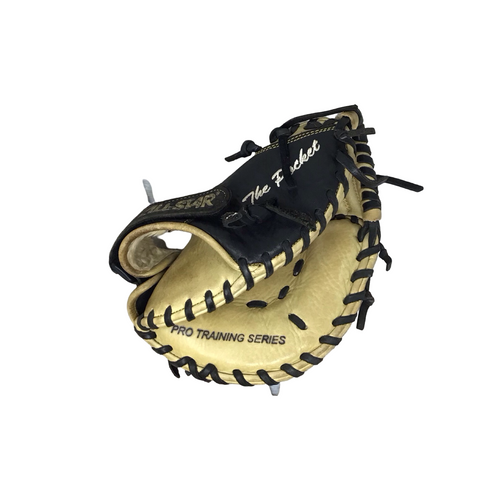 Vist Large View of Product Image Which is Used All Star CM100TM BB/SB Catchers RH Throw Brown 30"  TRAINING GLOVE