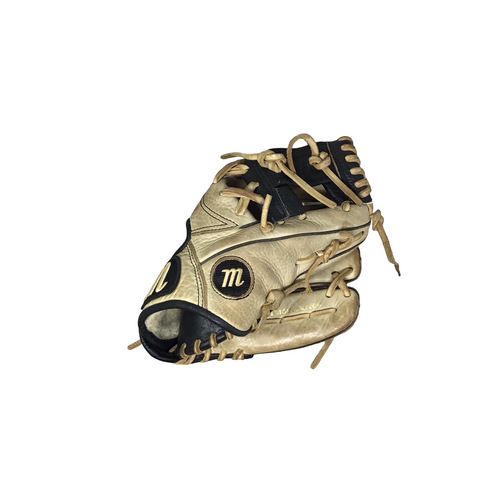 Vist Large View of Product Image Which is Used Marucci BB/SB Glove RH Throw Brown 11"