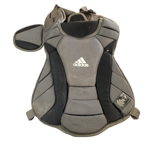 Vist Large View of Product Image Which is Used Adidas ADIDAS CHEST PROTECTOR Catchers Chest Protector Grey Junior