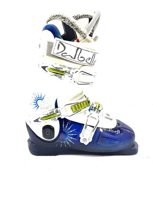 Vist Large View of Product Image Which is Used Dalbello KRYPTON Womens DH Ski Boot White 245 MP - M06.5 - W07.5