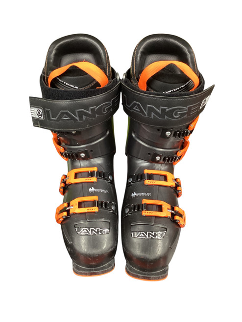 Vist Large View of Product Image Which is Used Lange RX120 Mens Downhill Ski Boot Black 255 MP - M07.5 - W08.5