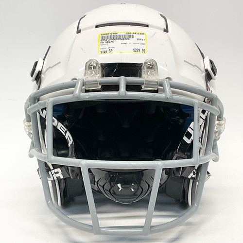 Vist Large View of Product Image Which is Used Schutt F7 YOUTH 2025 FB Helmet White SM