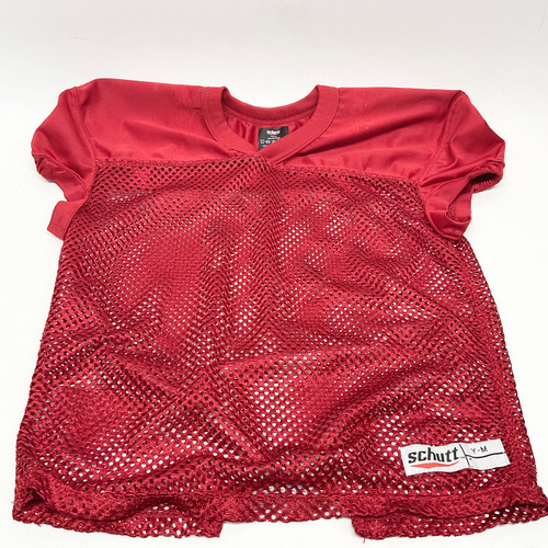 Vist Large View of Product Image Which is Used Schutt PRACTICE JERSEY FB Top Youth Red MD
