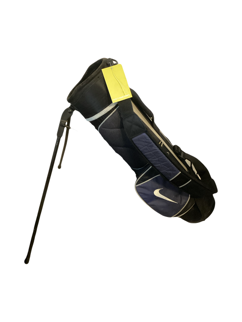 Vist Large View of Product Image Which is Used Nike GOLF BAG Jr Stand Bag Navy Blue