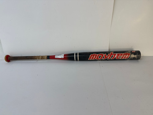 Vist Large View of Product Image Which is Used Worth MAYHEM BB/SB Slowpitch Bat 34"