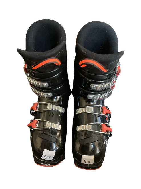 Vist Large View of Product Image Which is Used Rossignol COMP J4 Mens DH Ski Boot Black 225 MP - J04.5 - W5.5