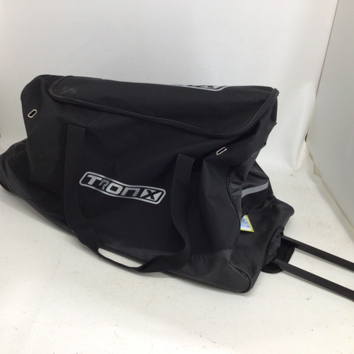 Vist Large View of Product Image Which is Used Tron TRON X STRYKER SR WHEELED BAG Sr Hockey Wheeled Black