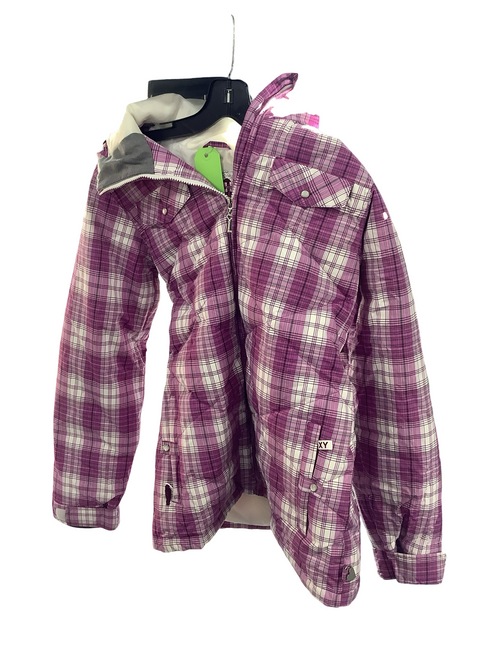 Vist Large View of Product Image Which is Used Roxy Outerwear Heavy Jacket W Pink SM