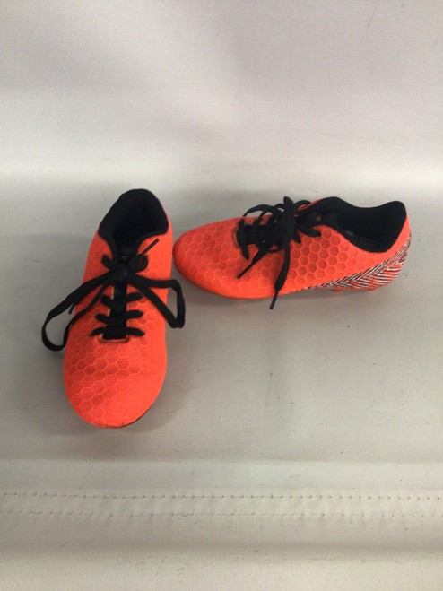 Vist Large View of Product Image Which is Used Soccer Cleats Orange Youth 13.0