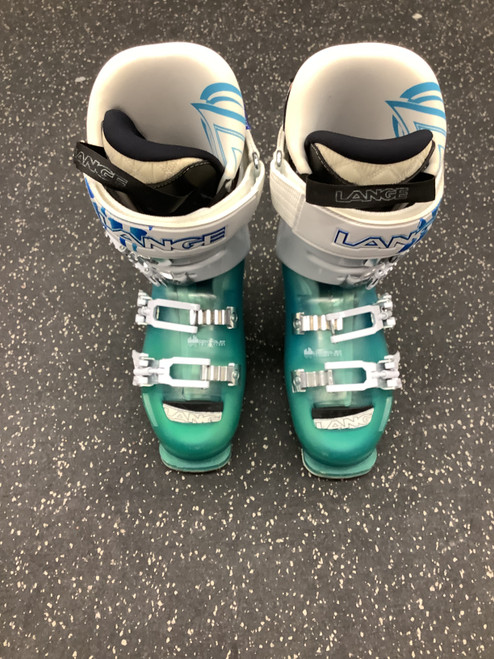 Vist Large View of Product Image Which is Used Lange 90 XT Womens DH Ski Boot White 235 MP - J05.5 - W06.5