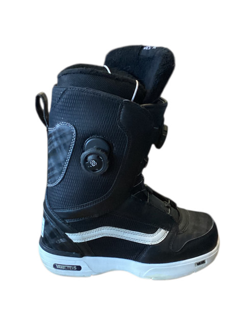 Vist Large View of Product Image Which is Used Vans TRI FIT X Mens Snowboard Boots Black Senior 8.5