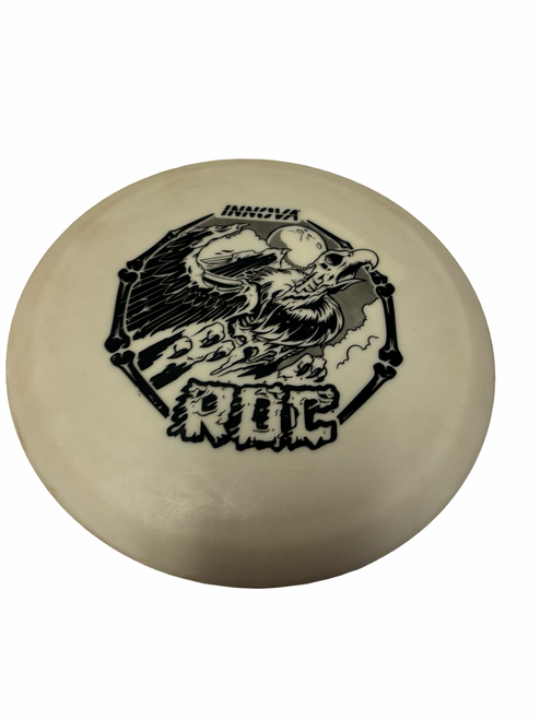Vist Large View of Product Image Which is Used Innova ROC Golf Disc Midrange White 166g