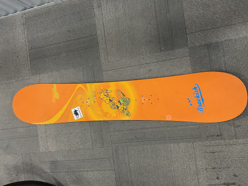 Vist Large View of Product Image Which is Used BURTON CHOPPER 137 Mens Snowboard Only Orange 137 cm