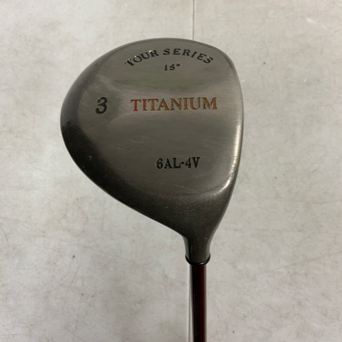Vist Large View of Product Image Which is Used TOUR SERIES TITANIUM Mens Fairway Wood RH 3 Hybrid