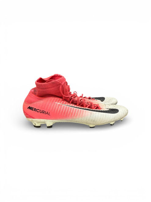 Vist Large View of Product Image Which is Used Nike Adult FB Cleats Pink Senior 11.5