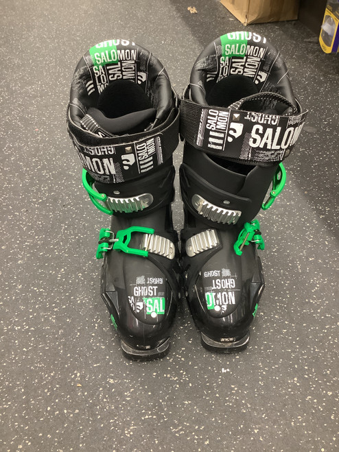 Vist Large View of Product Image Which is Used Salomon GHOST 120CS Mens DH Ski Boot Black 285 MP - M10.5 - W11.5