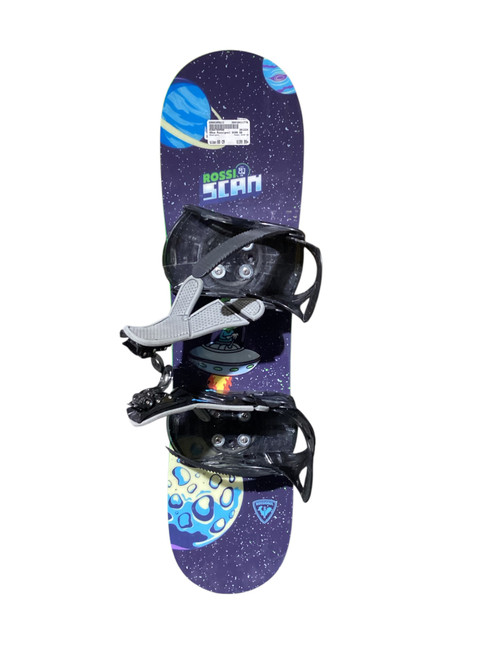Vist Large View of Product Image Which is Used Rossignol SCAN SB Boys Board/Binding None 80 cm